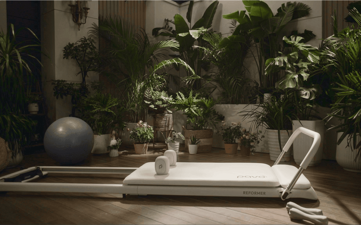 Professional Pilates reformer